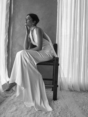 Halter Neck Wedding Dresses & Gowns Riva Bridal Halter Neck Wedding Dresses & Gowns Riva Bridal