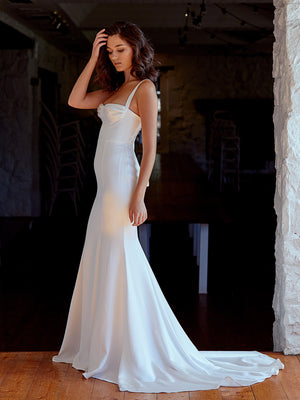 mermaid wedding dress melbourne Sexy Mermaid Wedding Dress with Lace Details